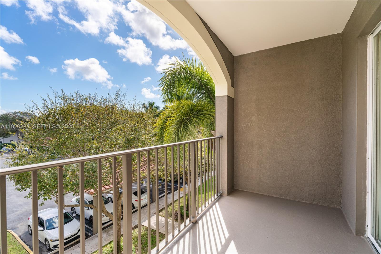 6821 Southwest 44th Street, Unit 203 Miami, FL 33155 - Photo 14 of 28 a view of a balcony
