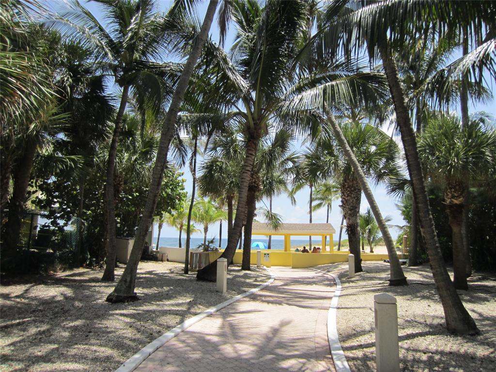 1421 South Ocean Boulevard, Unit 318 Pompano Beach, FL 33062 - Photo 27 of 36 a view of a park with trees