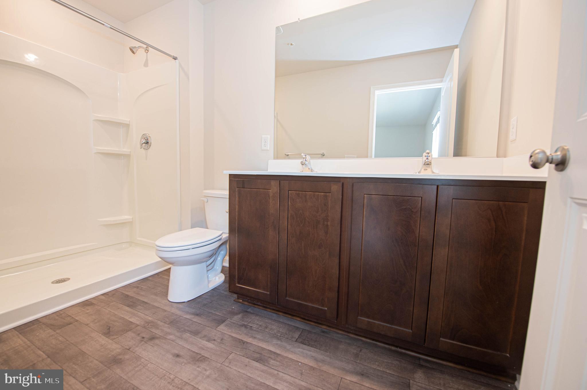 126 Willowtree Lane Fruitland, MD 21826 - Photo 53 of 68 a bathroom with a sink a toilet and shower