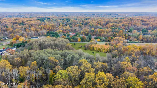 a view of city and mountain
