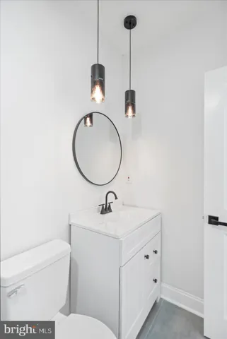 a view of a brick building with many windows