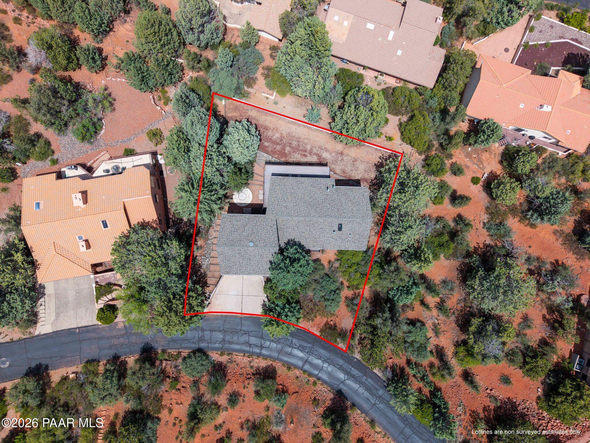 125 Kashmir Road Sedona, AZ 86336 - Photo 113 of 130 526-Aerialsa