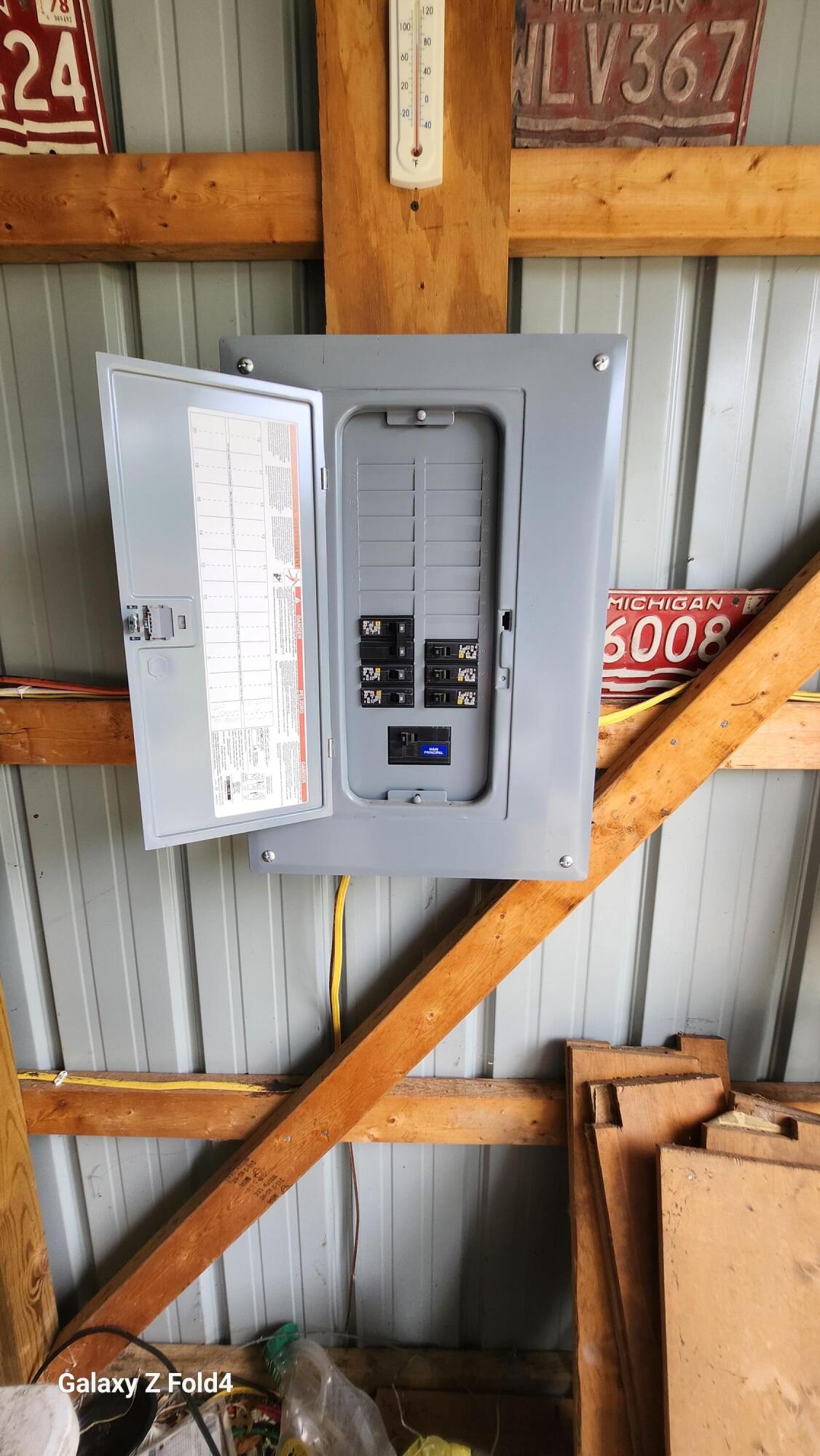 4576 Timber Lane Alger, MI 48610 - Photo 25 of 40 Pole barn panel