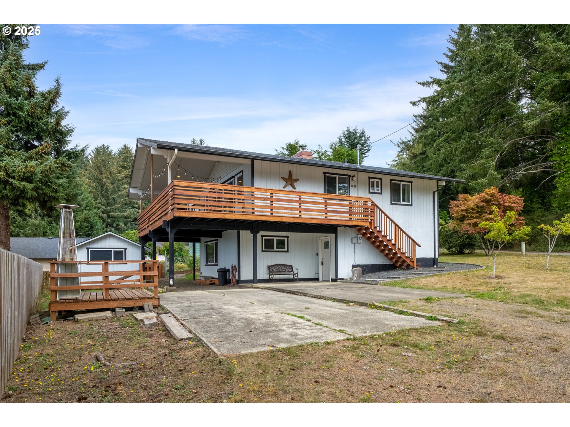 1960 Alder Cove Road West Netarts, OR 97141 - Photo 38 of 41 a house view with a outdoor space