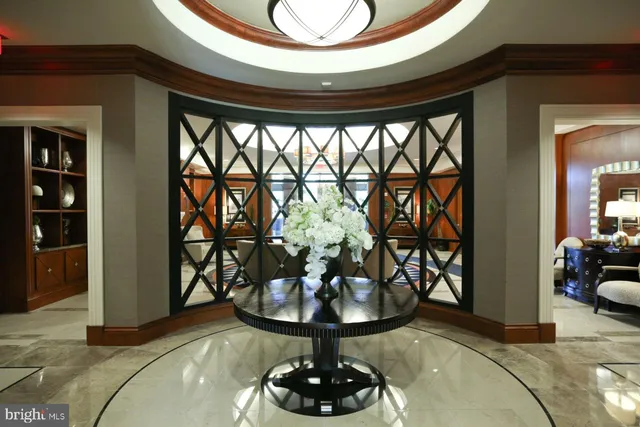 a view of front door