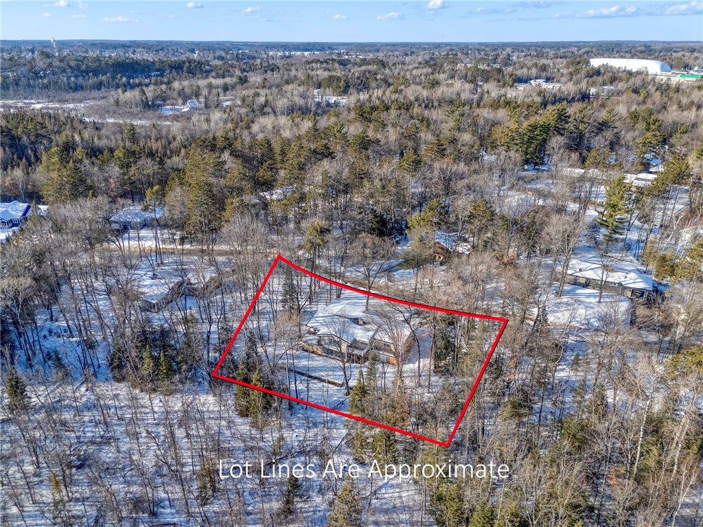 431 Spring Lake Road Rhinelander, WI 54501 - Photo 38 of 38 Approximate Lot Lines .81 of an acre