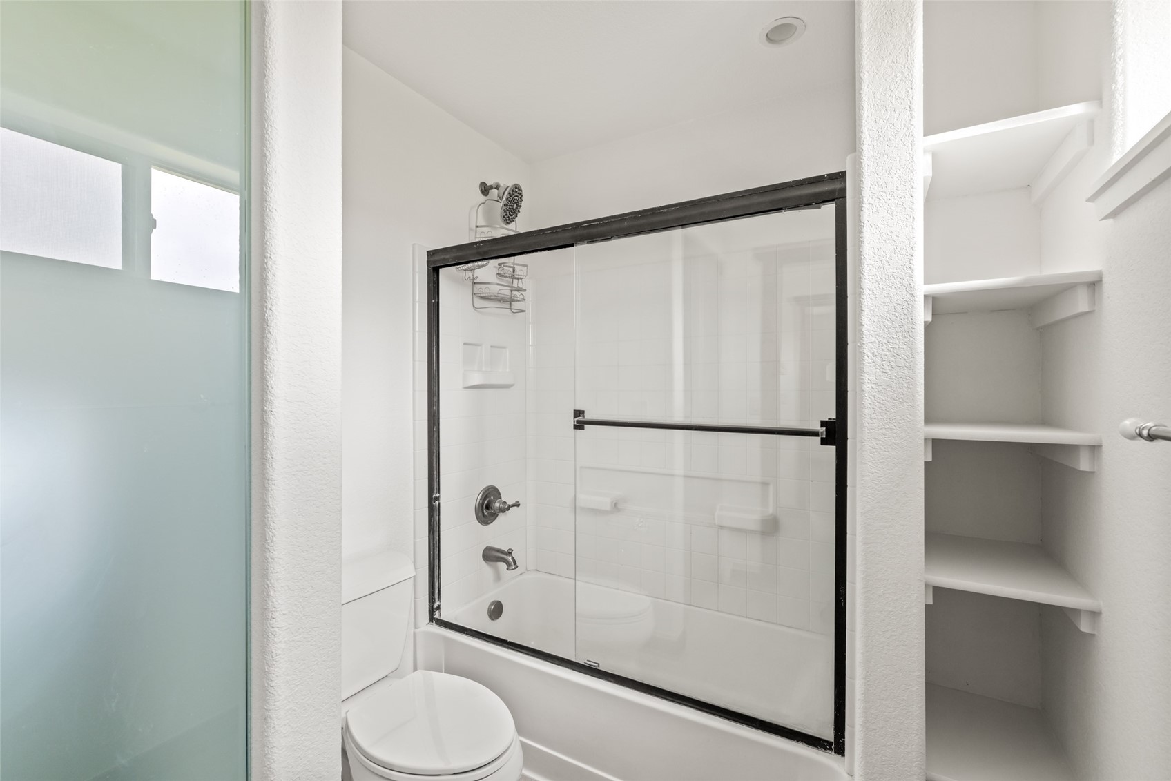 127 Oak Ridge Circle, Unit 104 Oak Creek, CO 80467 - Photo 20 of 26 a bathroom with a shower and toilet
