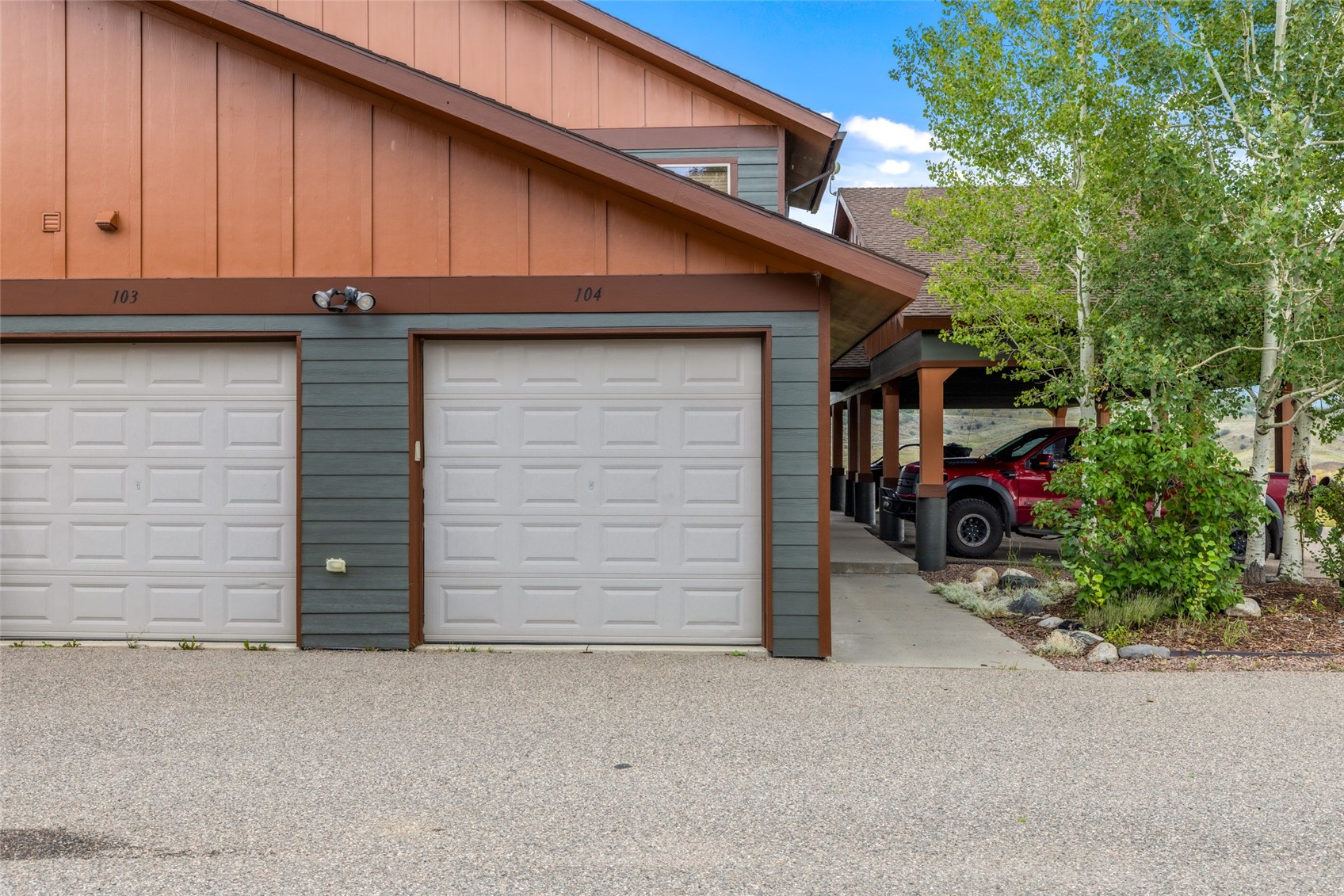 127 Oak Ridge Circle, Unit 104 Oak Creek, CO 80467 - Photo 5 of 26 a house view with a outdoor space
