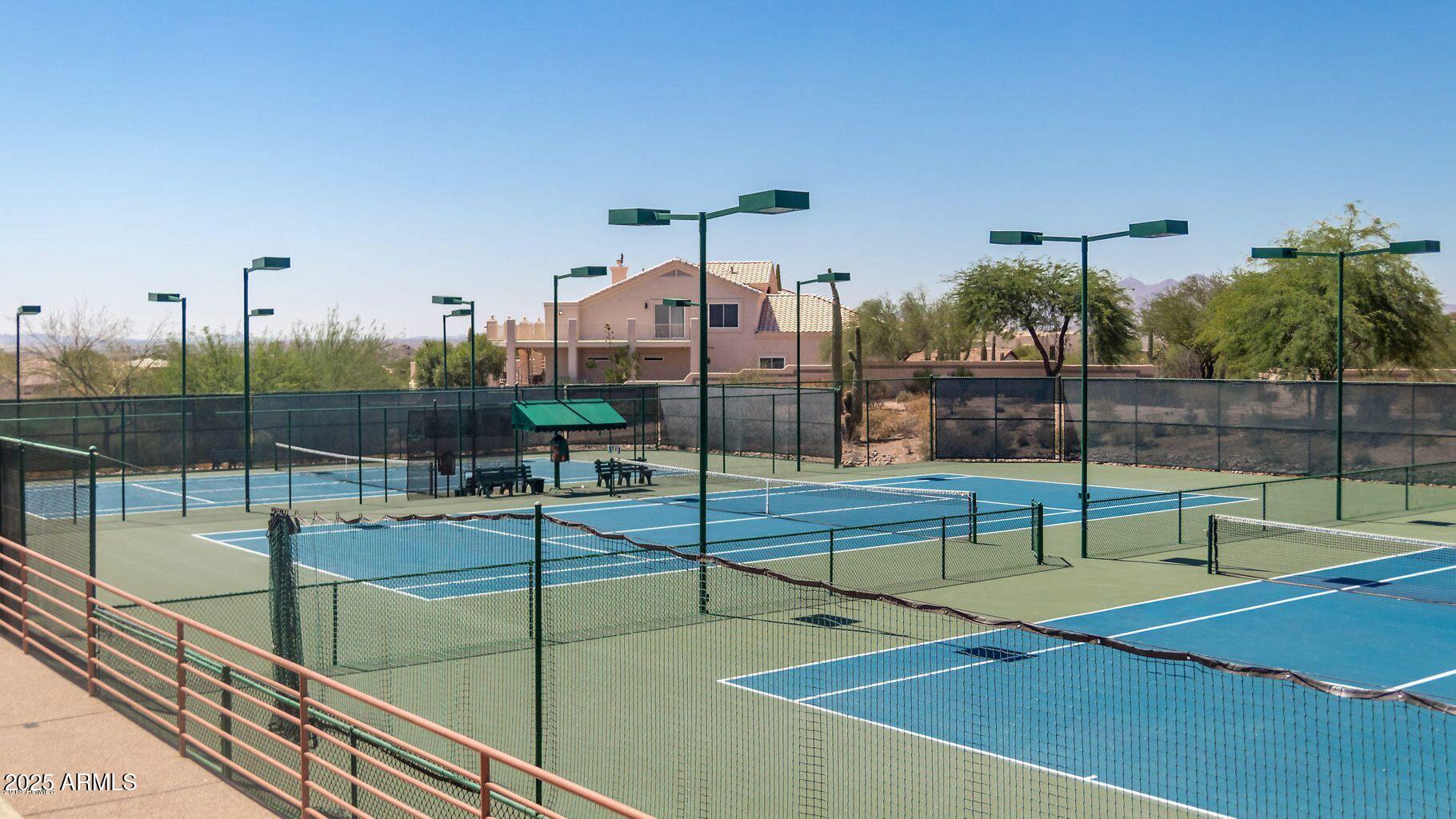 6334 East Viewmont Drive, Unit 17 Mesa, AZ 85215 - Photo 36 of 39 Community Tennis Courts