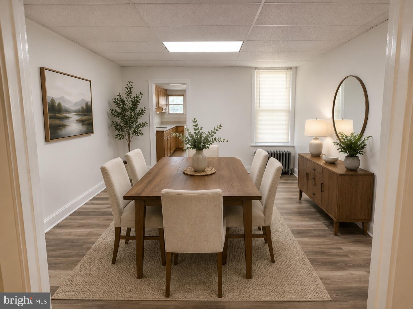970 North Franklintown Road Baltimore, MD 21216 - Photo 3 of 33 Dining room virtually staged