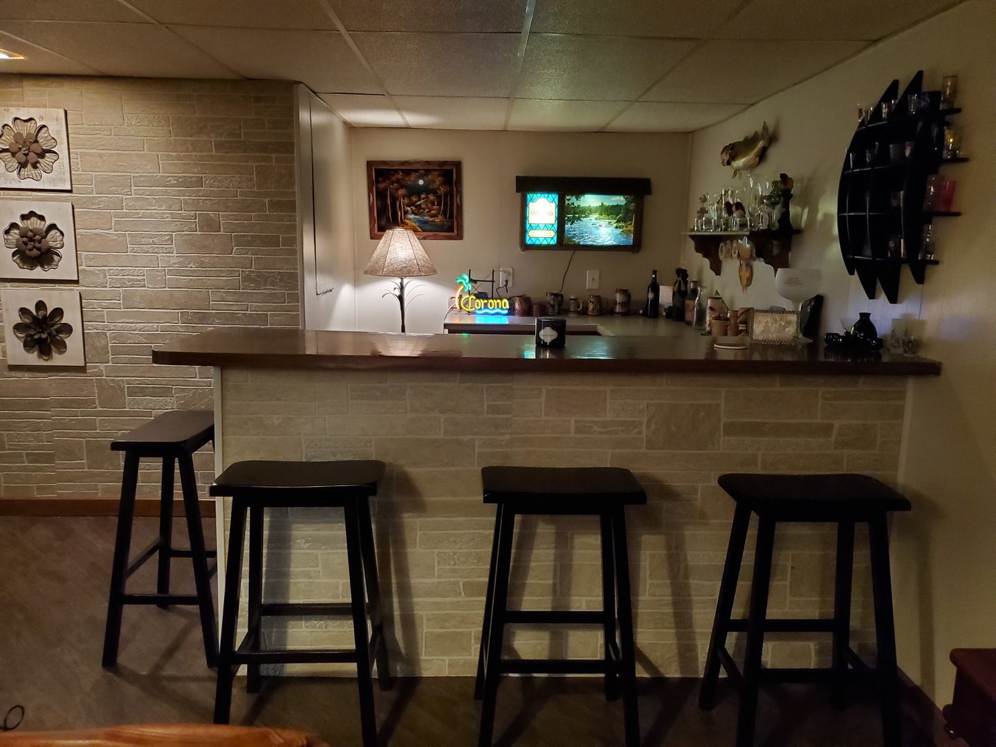 2502 Tower Road West Brooklyn, IL 61378 - Photo 17 of 26 a kitchen with a table and chairs in it