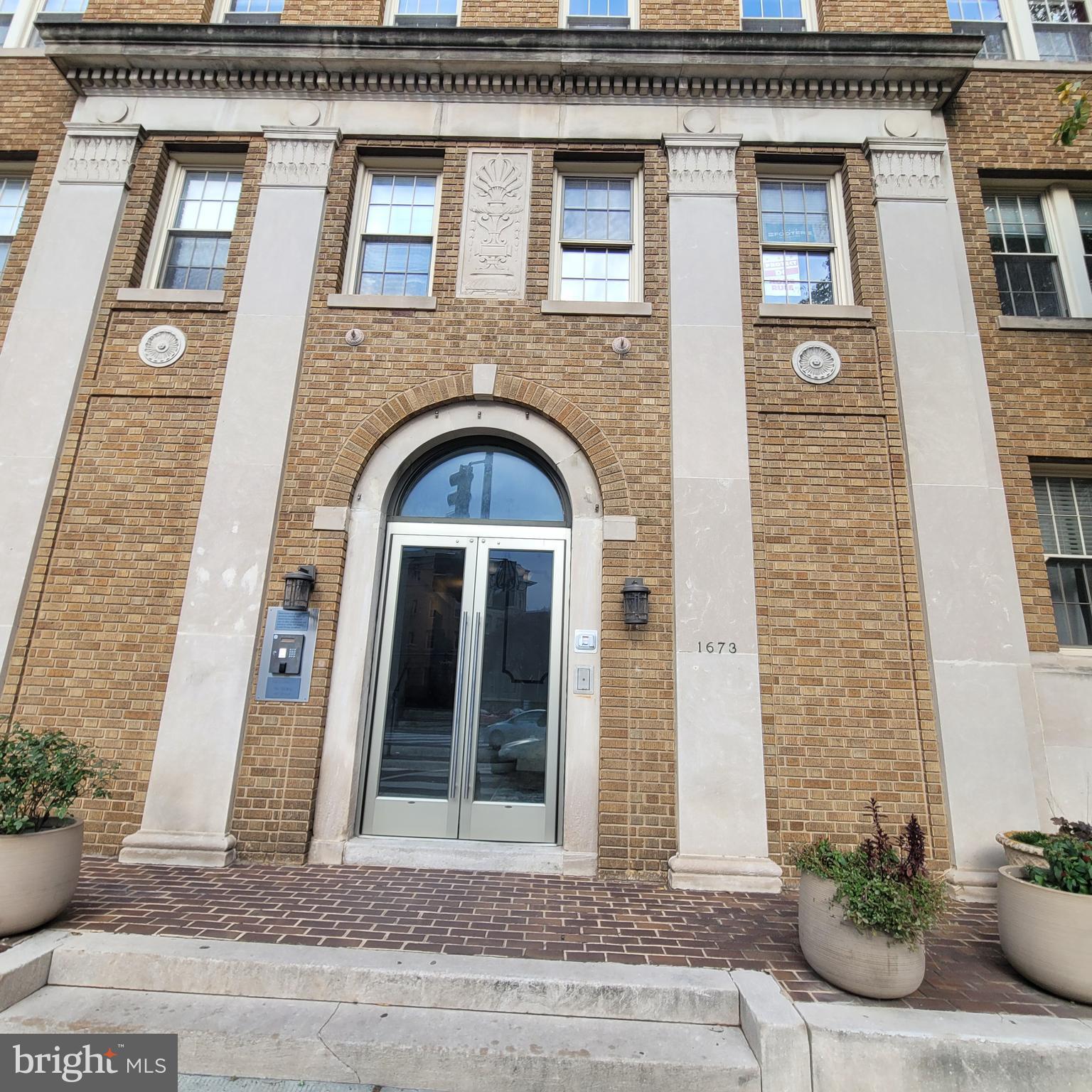 1673 Park Road Northwest, Unit 502 Washington, DC 20010 - Photo 23 of 23 a front view of a house