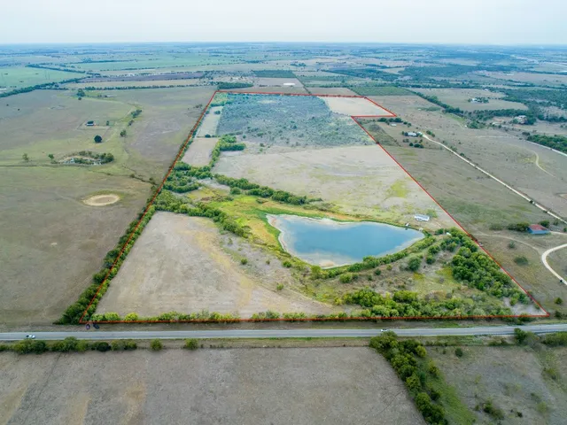 an aerial view of beach