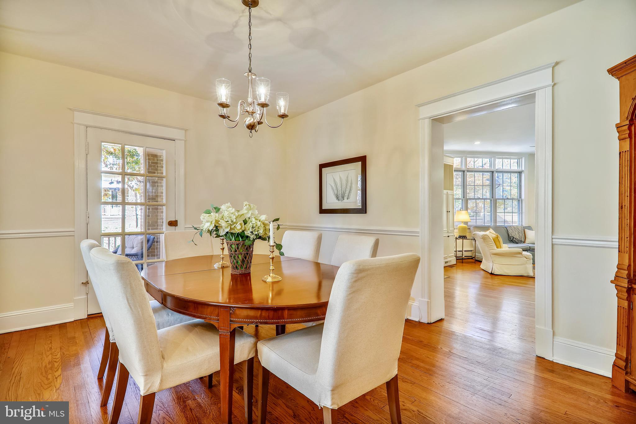 6111 Broad Branch Road Northwest Washington, DC 20015 - Photo 13 of 46 Formal dining room