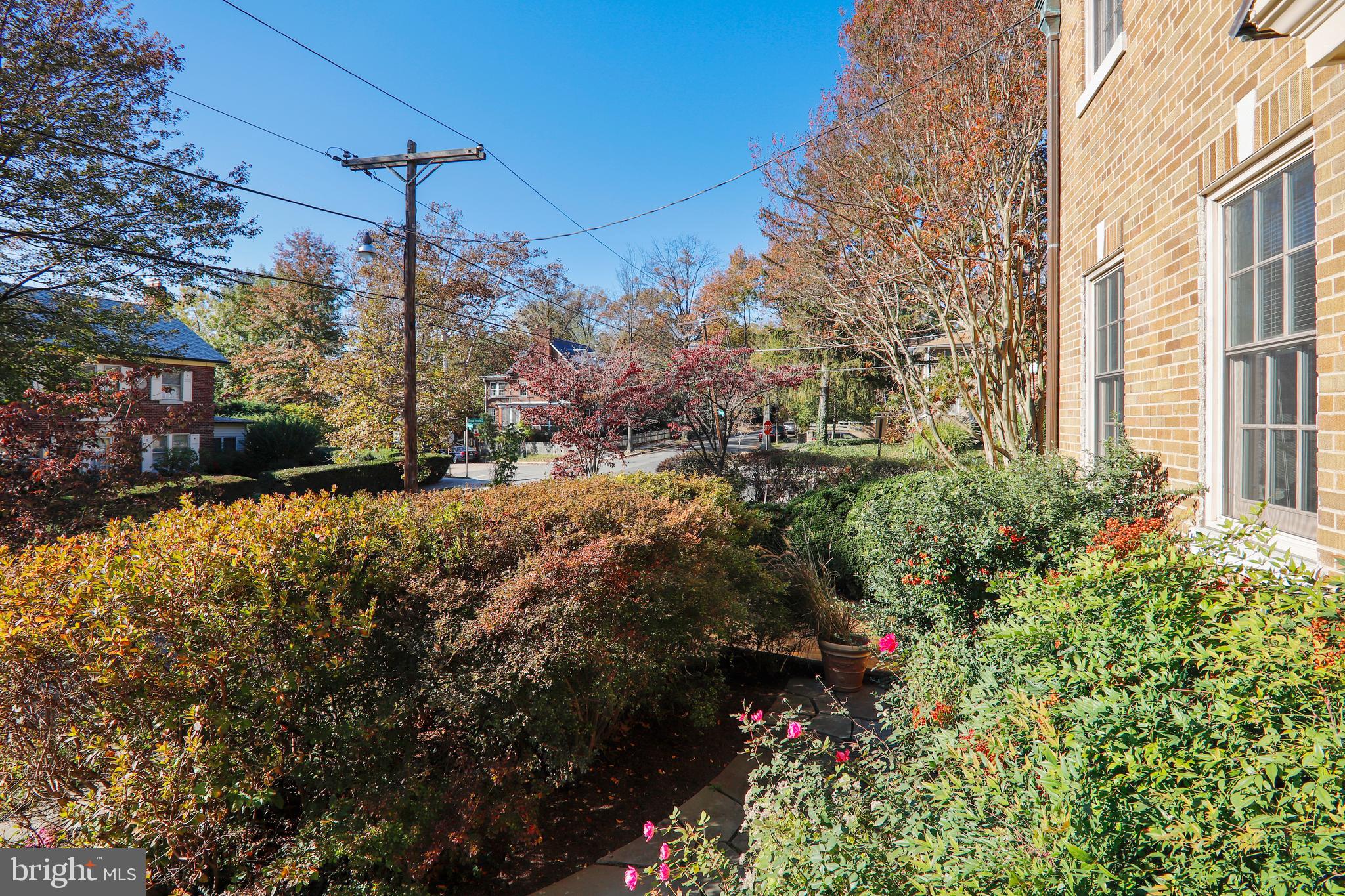 6111 Broad Branch Road Northwest Washington, DC 20015 - Photo 5 of 46 View North from front steps