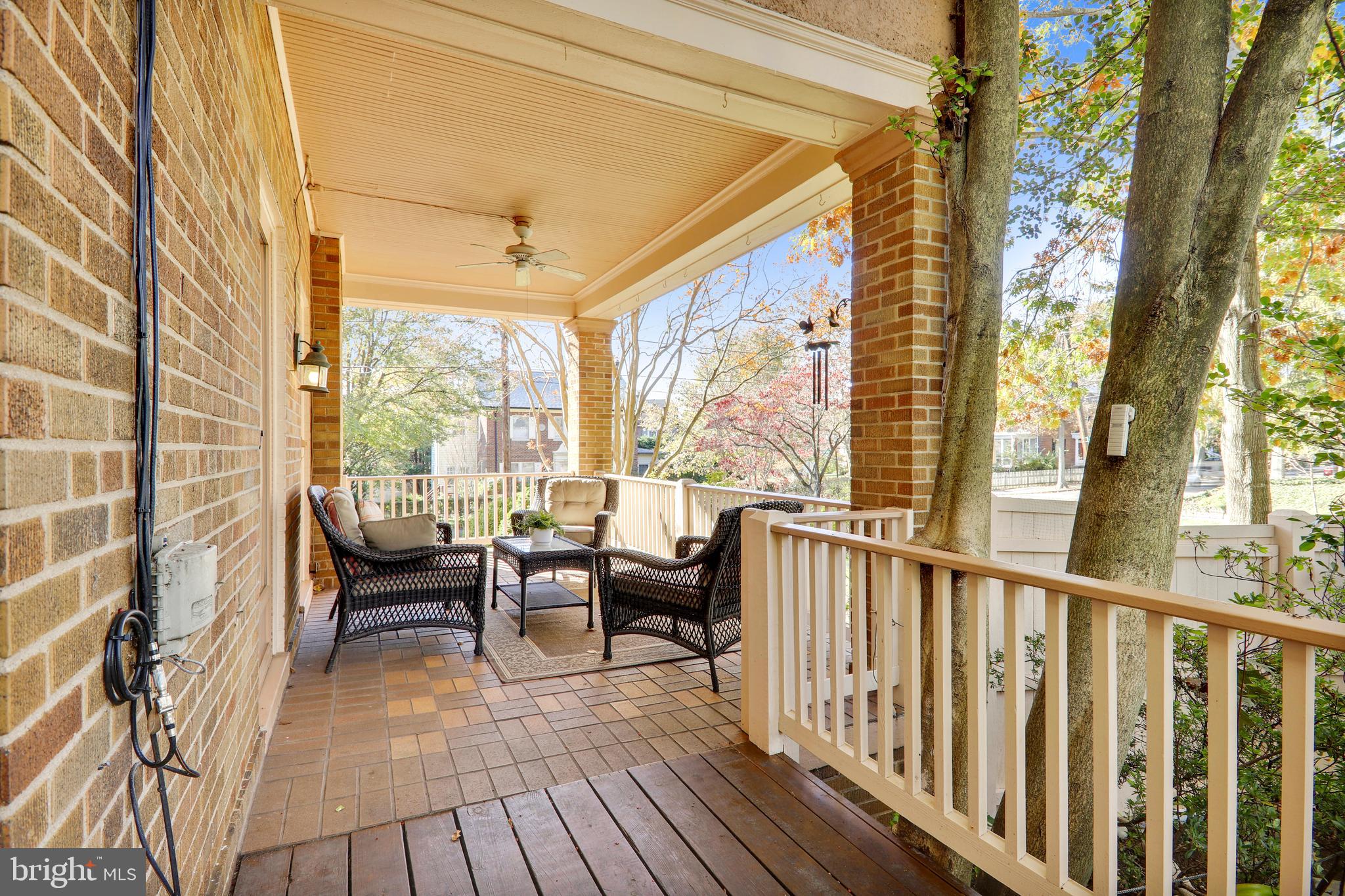6111 Broad Branch Road Northwest Washington, DC 20015 - Photo 43 of 46 Side porch