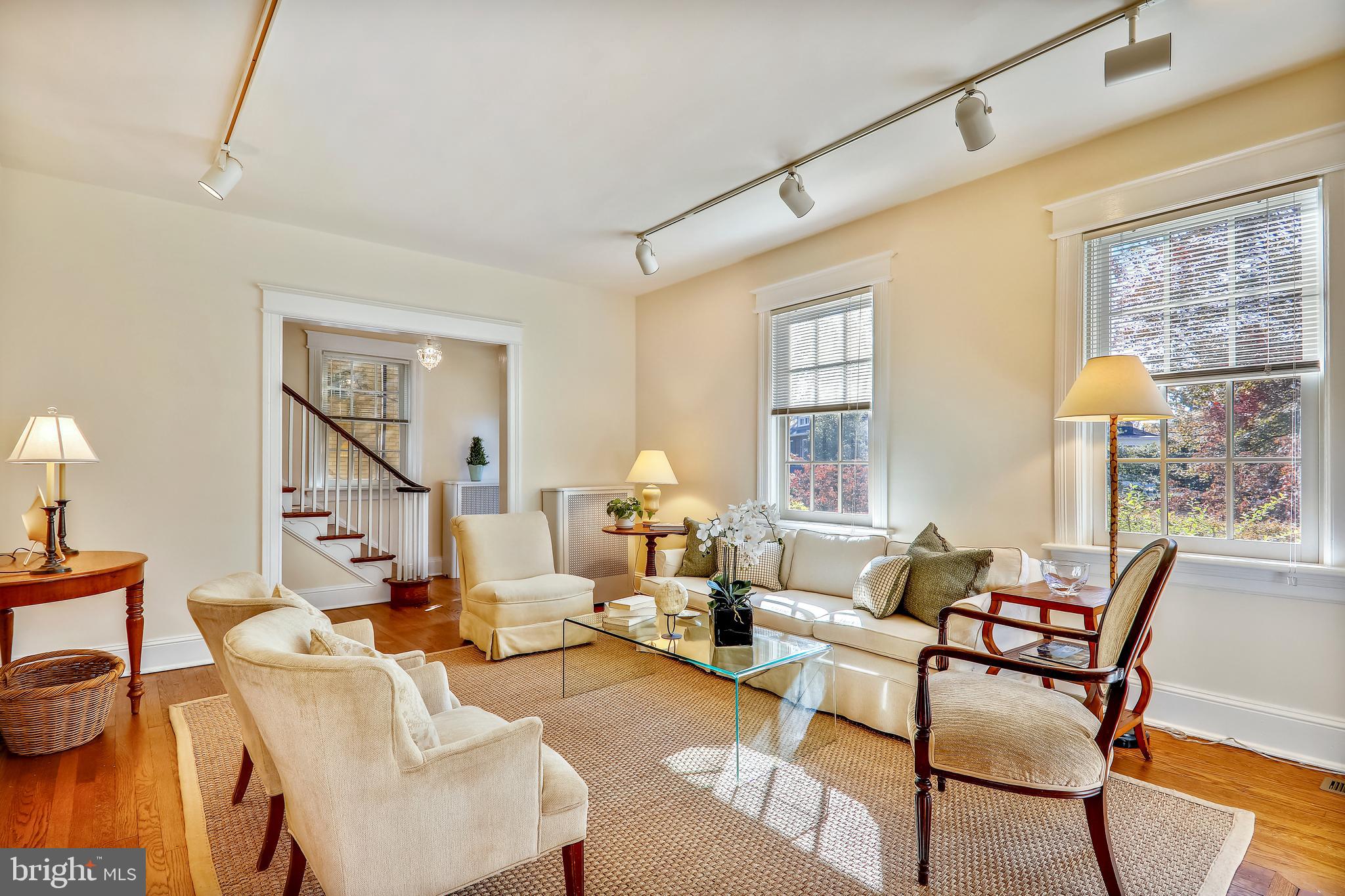 6111 Broad Branch Road Northwest Washington, DC 20015 - Photo 9 of 46 Living Room