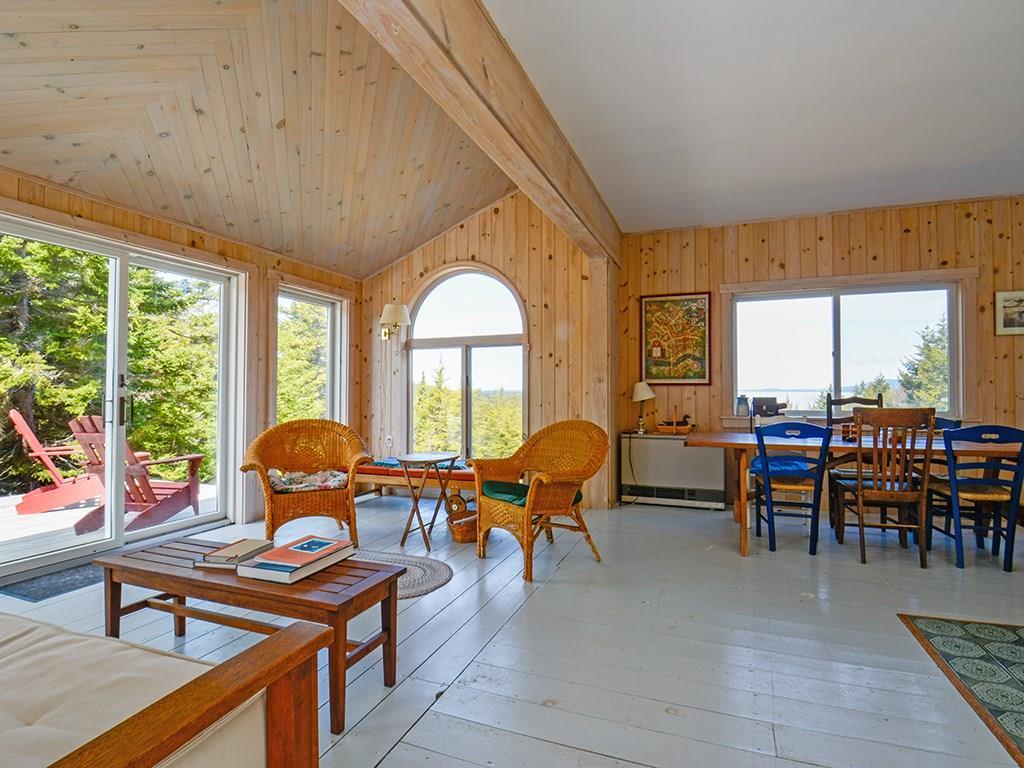 49 Atlantic Road Swans Island, ME 04685 - Photo 14 of 33 Lovely open feel in the cottage.