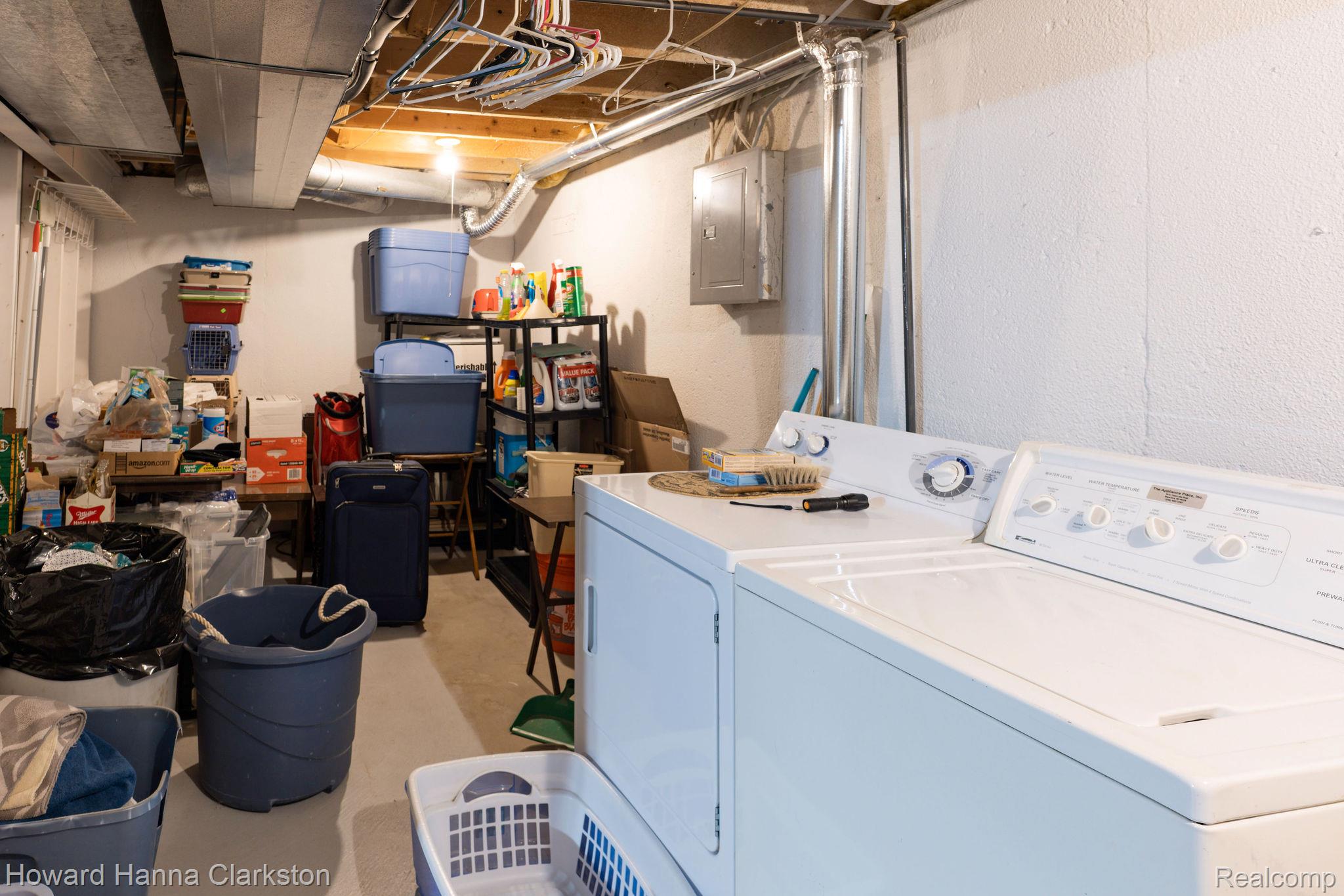 3145 Hidden Ridge Drive Waterford, MI 48328 - Photo 14 of 26 Laundry room in the divided off part of basement.
