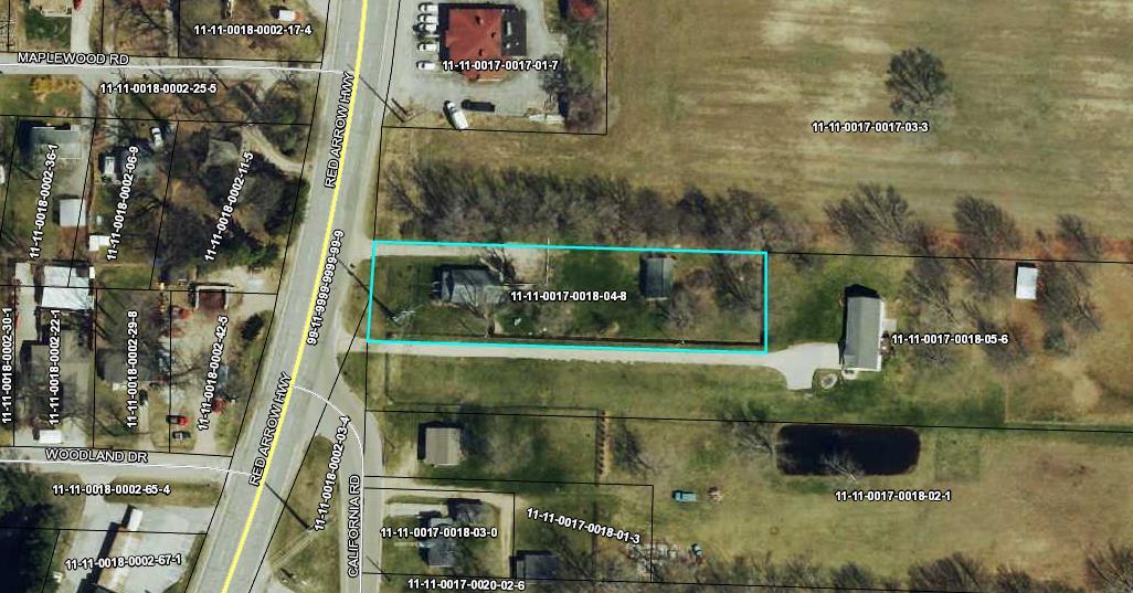 9061 California Road Bridgman, MI 49106 - Photo 22 of 22 map