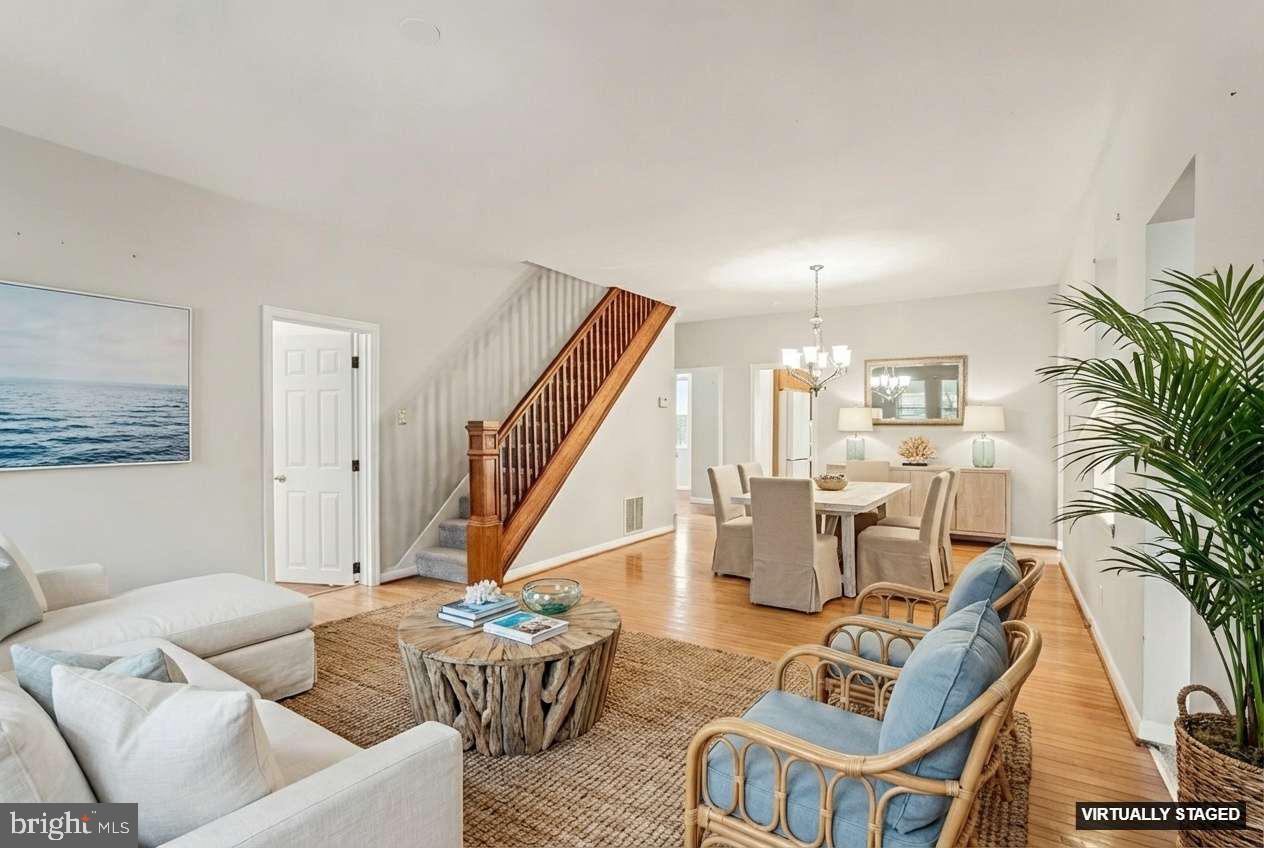 2810 & 2810-a 12th Street Baltimore, MD 21219 - Photo 67 of 67 a living room with furniture and a wooden floor