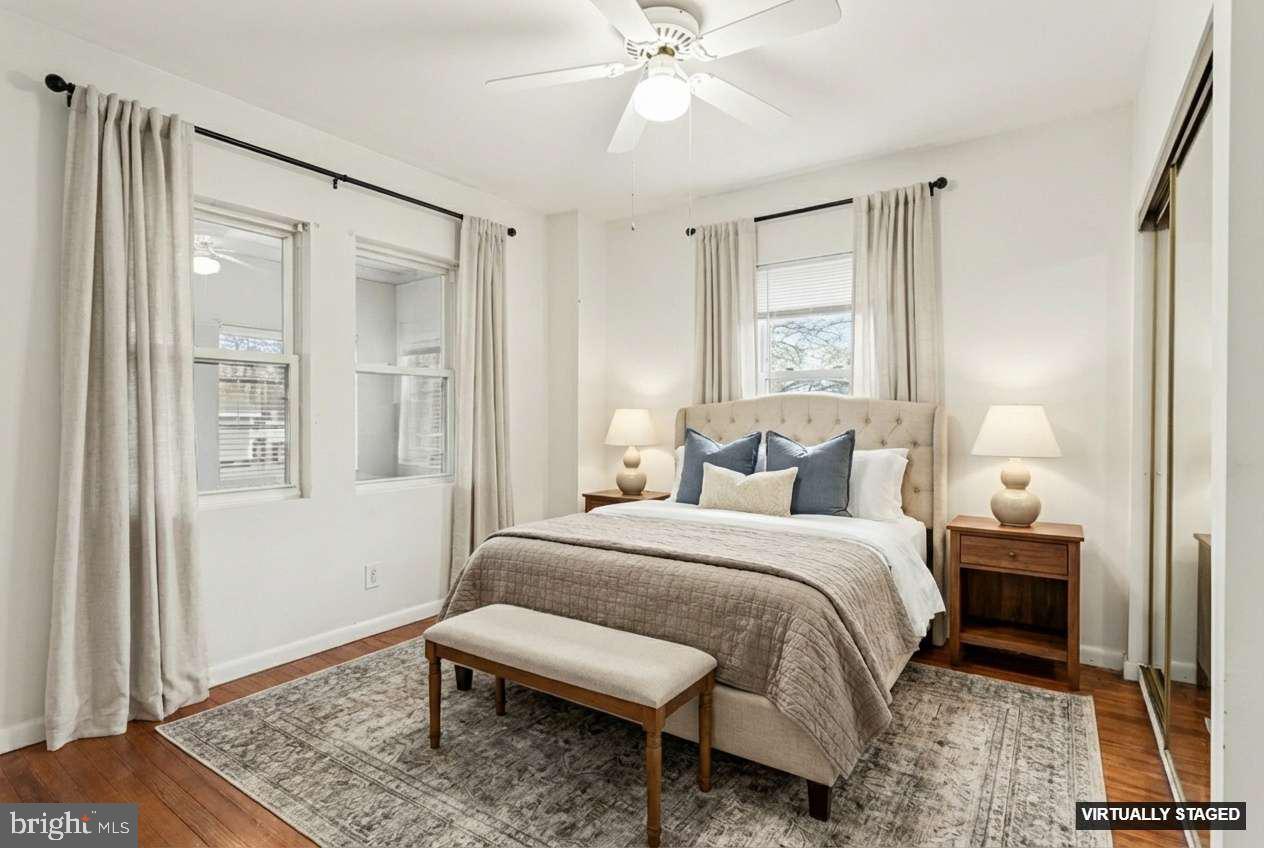 2810 & 2810-a 12th Street Baltimore, MD 21219 - Photo 8 of 67 a bedroom with a bed and a window