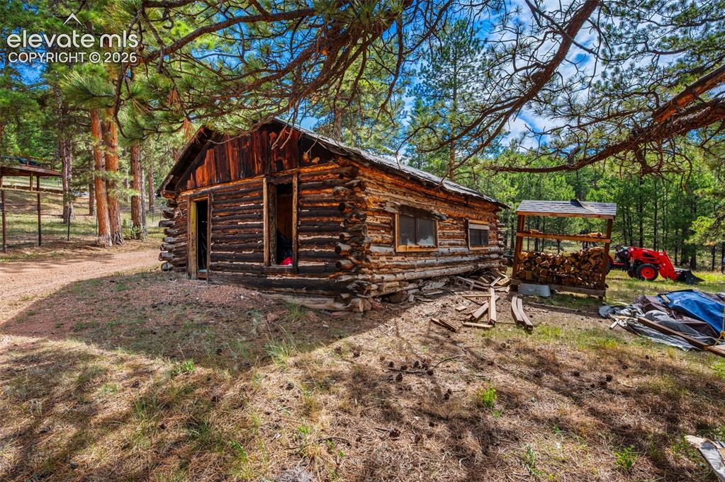 986 Apache Road Florissant, CO 80816 - Photo 37 of 50 original homestead cabin adds so much character