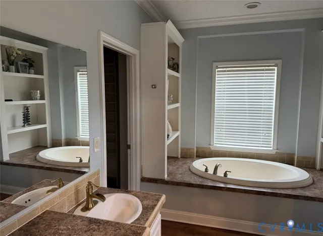 a room with furniture and window