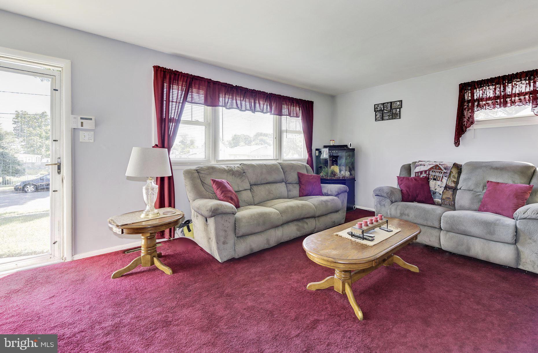 806 Cleveland Avenue Riverside, NJ 08075 - Photo 3 of 19 Living Room with Large Front Window