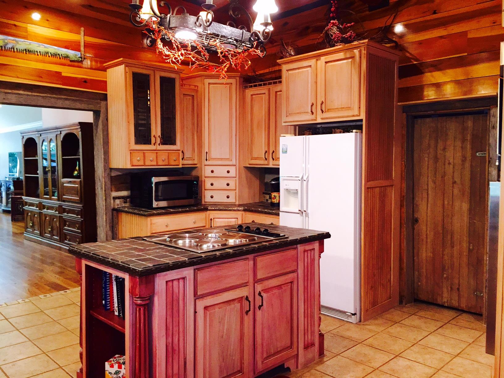1150 McClain Road Morrison, TN 37357 - Photo 6 of 28 Beautiful island in the kitchen. The old door is a great pantry!
