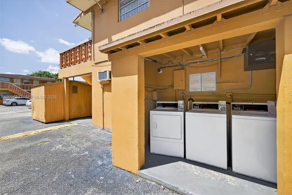 a view of storage and utility room