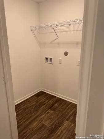 a view of a small space