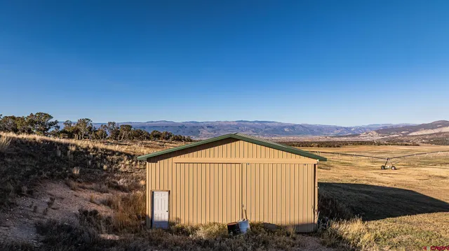 a view of a sky from a terrace