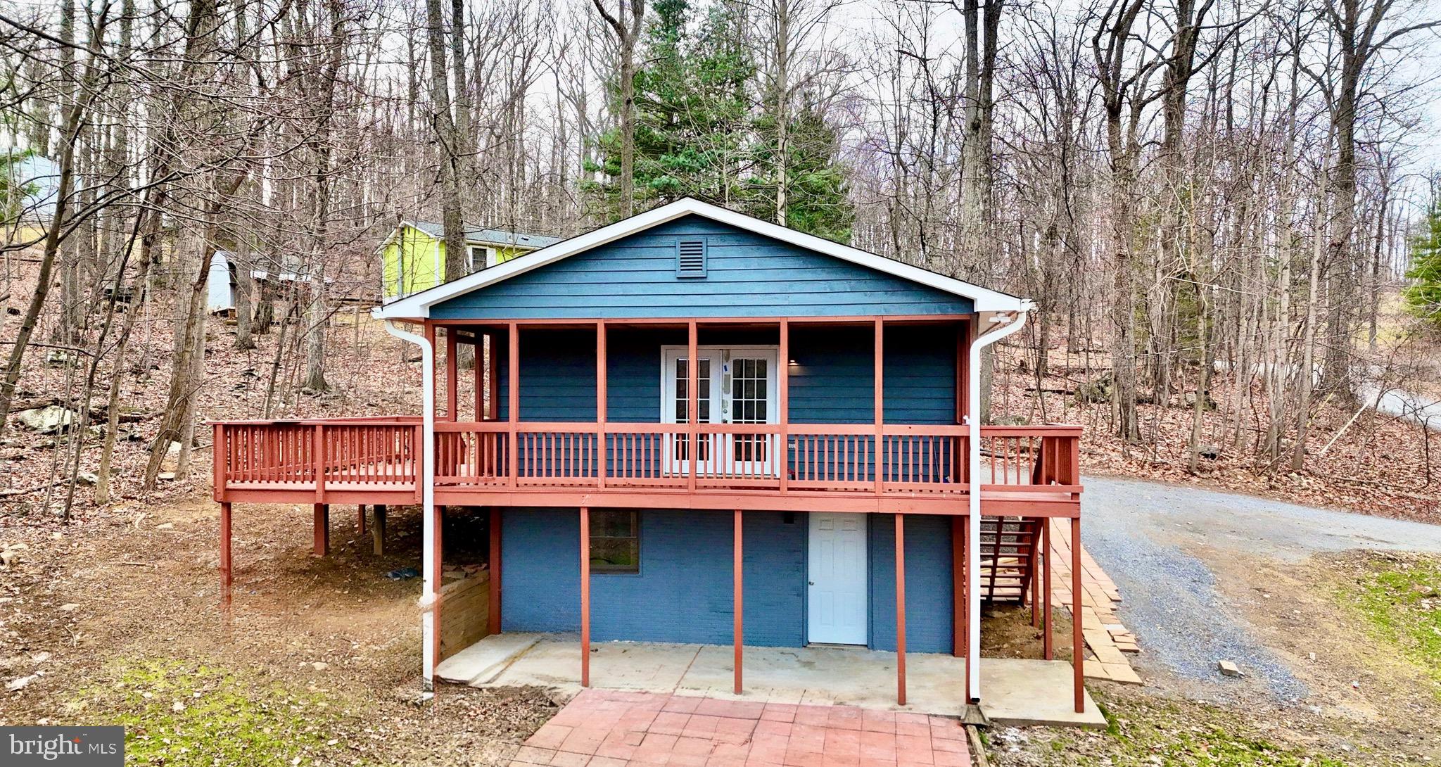 138 Parkside Road Linden, VA 22642 - Photo 32 of 38 a house view with a garden space