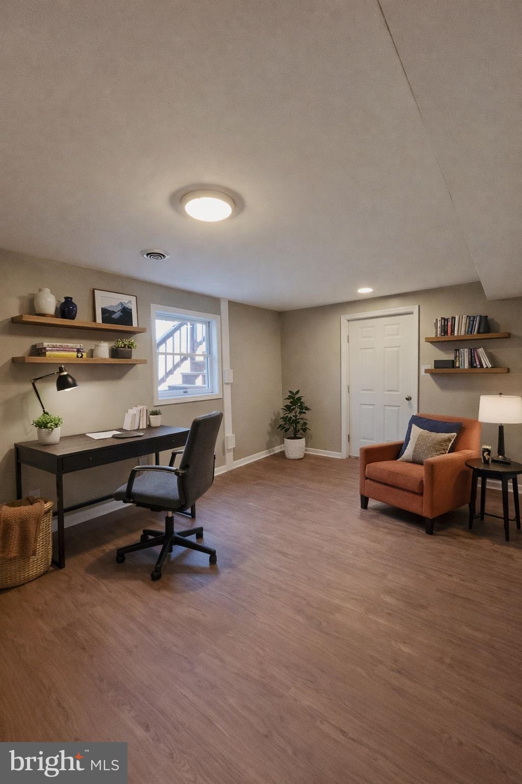 138 Parkside Road Linden, VA 22642 - Photo 10 of 38 a living room with furniture a air conditioner and a window