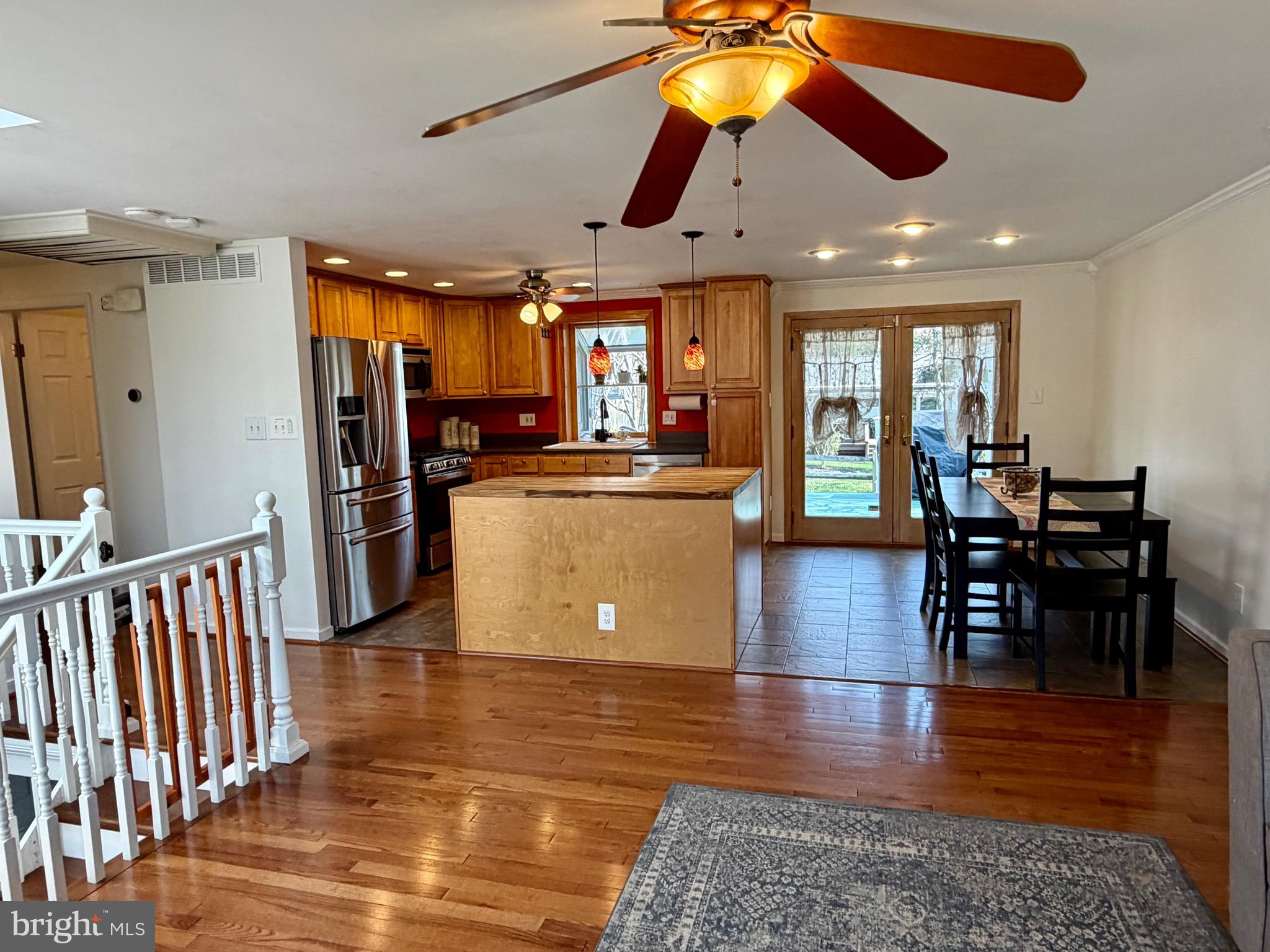 5033 Three Kings Lane Columbia, MD 21044 - Photo 3 of 38 Family Room View to Open Kitchen and Dining