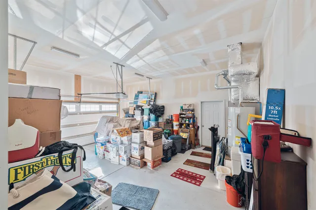 a storage room with lots of stuff and toys