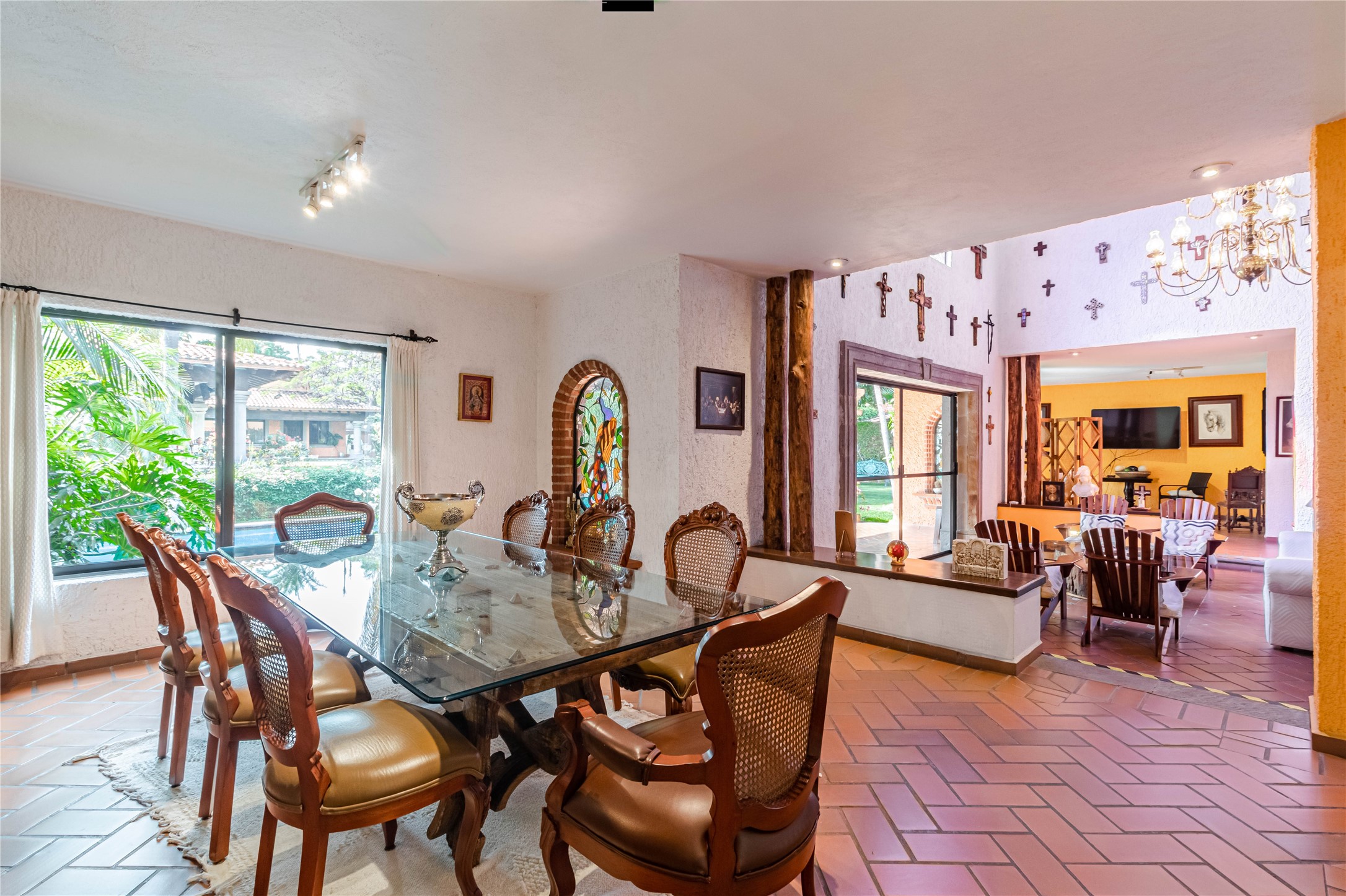 Llamarada Rochester, undefined 62563 - Photo 33 of 50 a view of a dining room with furniture window and outside view