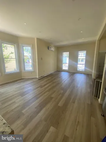 a view of livingroom and hardwood