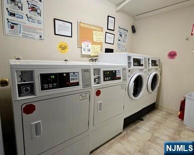 205 Bergen Turnpike, Unit 2A Ridgefield Park, NJ 07660 - Photo 13 of 13 a utility room with dryer and washer