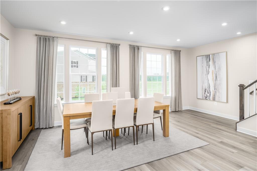 130 Goldenthread Way Coraopolis, PA 15108 - Photo 23 of 27 a view of a a dining room with furniture window and outside view