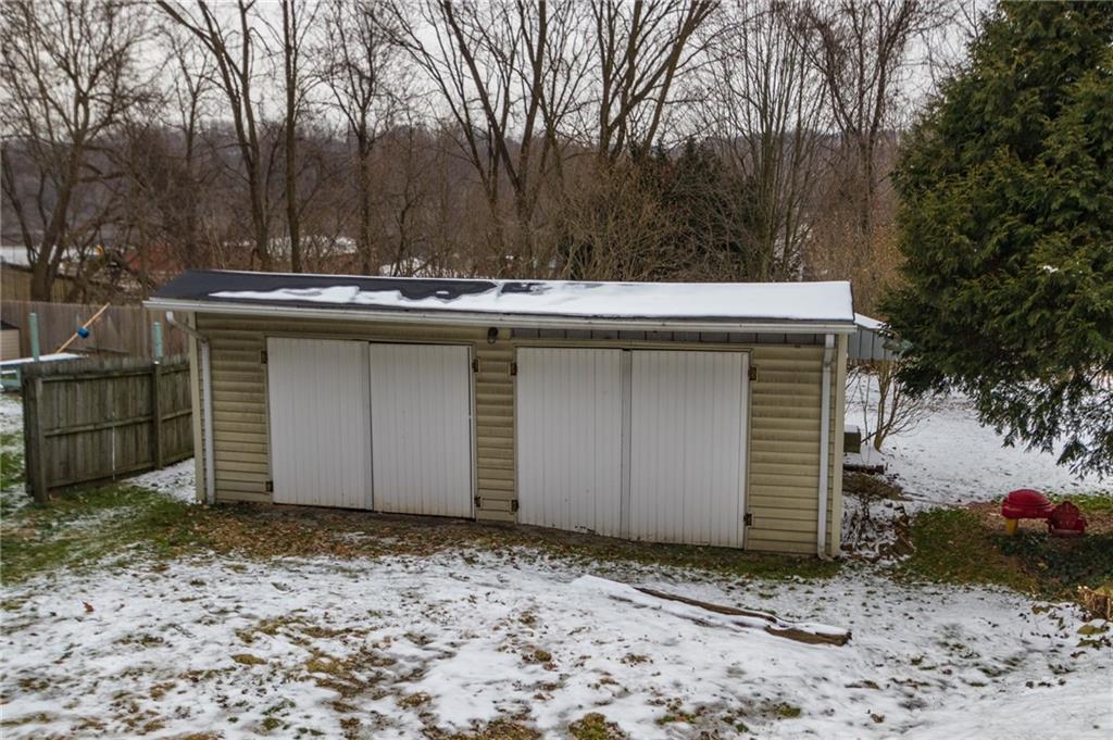 1364 Sharon Road Beaver, PA 15009 - Photo 18 of 18 Additional garage offers more parking options and lots of additional storage.