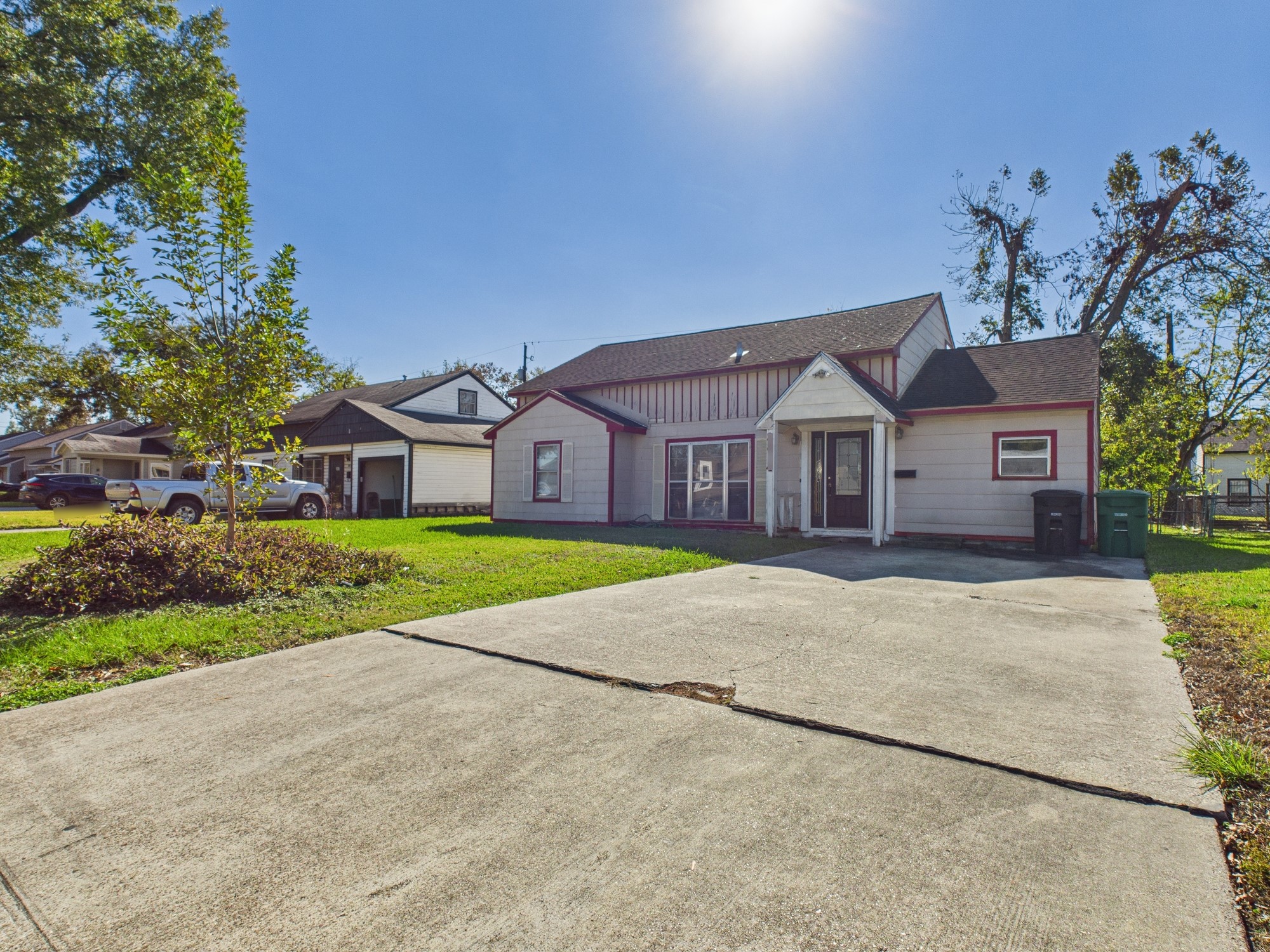 3814 Luca Street Houston, TX 77021 - Photo 29 of 31 a view of a house with a big yard and large tree