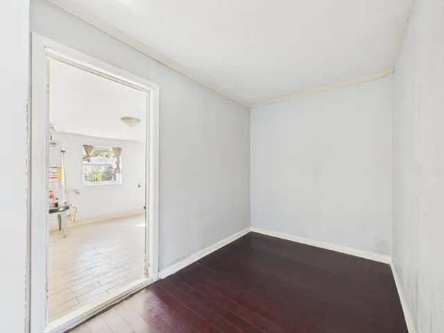 wooden floor in an empty room