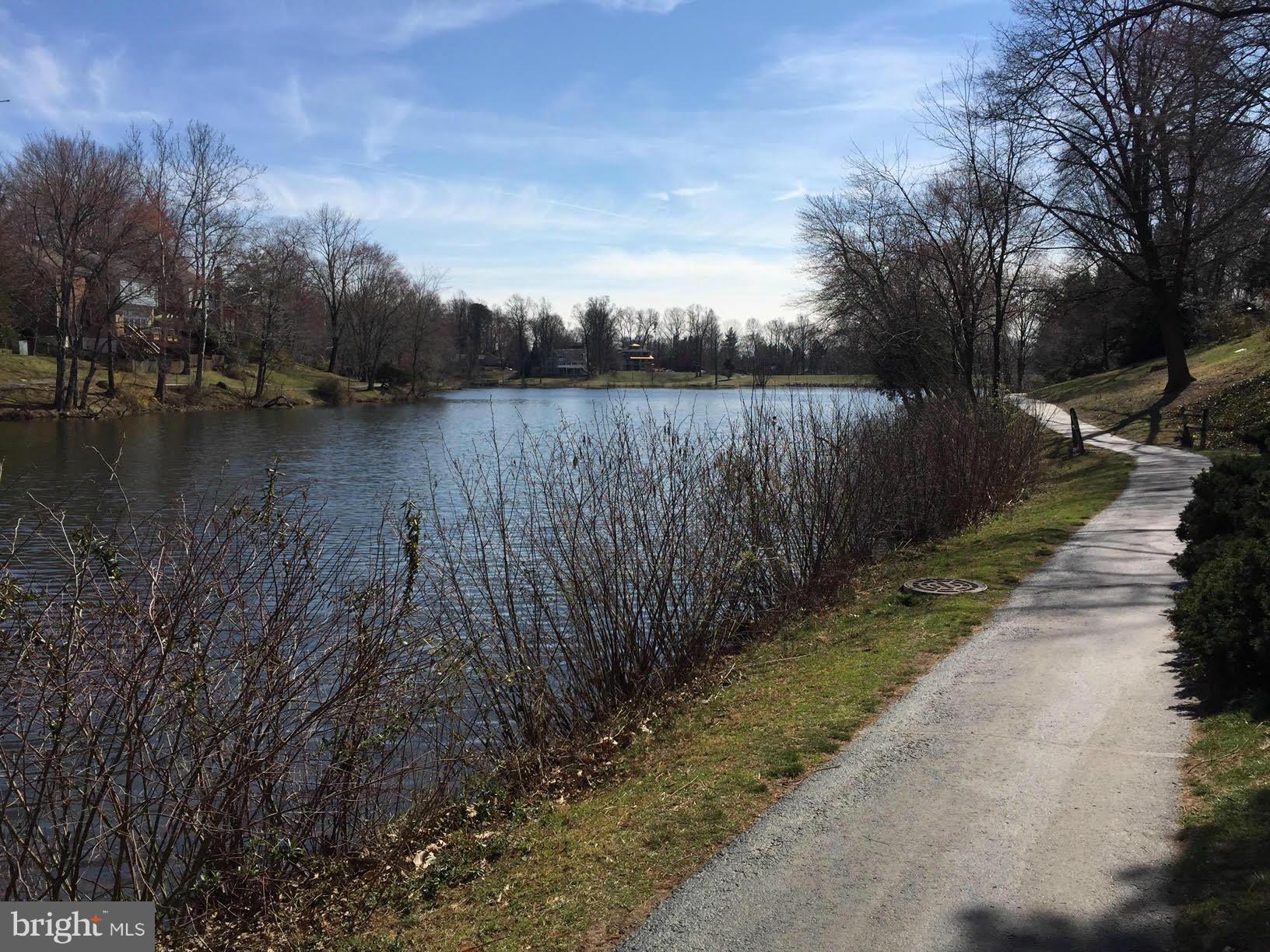 9529 Burdett Road Burke, VA 22015 - Photo 29 of 30 Jogging path around lake - 1 block
