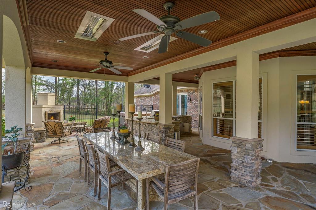 195 Tanglewood Road Homer, LA 71040 - Photo 29 of 37 a view of a dining room with furniture window and outside view