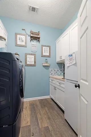 a room with storage and utility