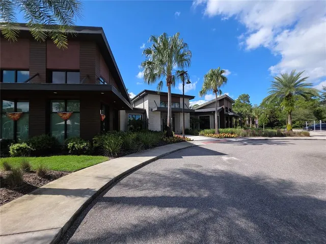 a view of a dining area with furniture