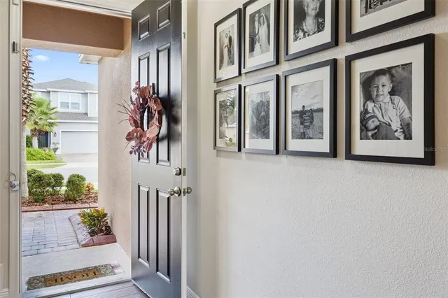 a view of a entryway