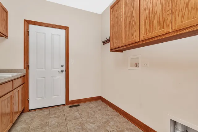 a view of empty room